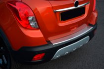 Opel Mokka 2012-2021 Heckstoßstangenabdeckung OmsaLine (2012-2016, Edelstahl) Foto 7