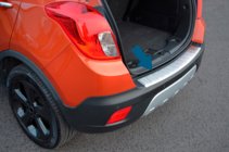 Opel Mokka 2012-2021 Heckstoßstangenabdeckung OmsaLine (2012-2016, Edelstahl) Foto 5