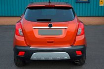 Opel Mokka 2012-2021 Heckstoßstangenabdeckung OmsaLine (2012-2016, Edelstahl) Foto 3