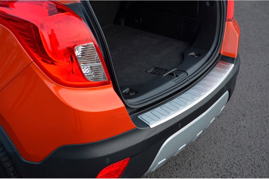 Opel Mokka 2012-2021 Heckstoßstangenabdeckung OmsaLine (2012-2016, Edelstahl) Image