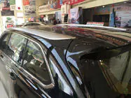 Toyota Highlander 2013-2019 Integrierte Dachreling grau OEM (ABS-Kunststoff) Foto 1