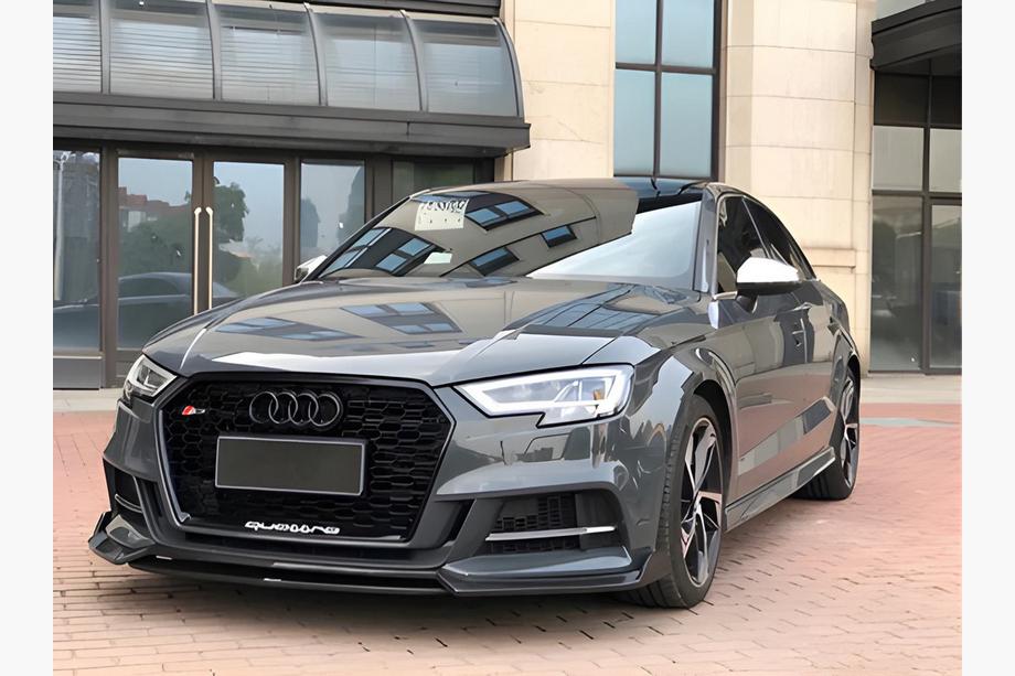 Audi A3 2020- Frontlippe (schwarz) Image