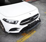 Mercedes A-class W177 2018- Frontlippe (für AMG-Line 2018-2021, Schwarz) Foto 2