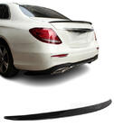 Mercedes E-class W213 2016-2023 Heckspoiler Lippe (1234 Upgrade, Schwarz) Foto 1