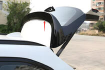 BMW X1 F48 2015-2022 Heckspoiler Lippe (1234 Upgrade, Schwarz) Foto 7
