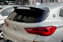 BMW X2 F39 2018-2023 Heckspoiler Lippe (1234 Upgrade, Schwarz) Foto 9