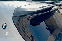 BMW X2 F39 2018-2023 Heckspoiler Lippe (1234 Upgrade, Schwarz) Foto 14