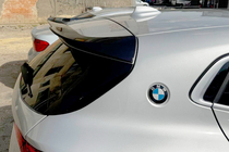 BMW X2 F39 2018-2023 Heckspoiler Lippe (1234 Upgrade, Schwarz) Foto 16