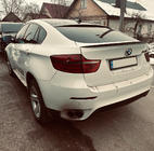 BMW X6 E71 2008–2014 Heckspoiler Lippe (1234 Upgrade, Schwarz) Foto 2