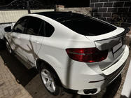 BMW X6 E71 2008–2014 Heckspoiler Lippe (1234 Upgrade, Schwarz) Foto 5
