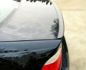 BMW 3 Series E46 1998-2006 Heckspoiler Lippe (1234 Upgrade, Schwarz) Foto 1
