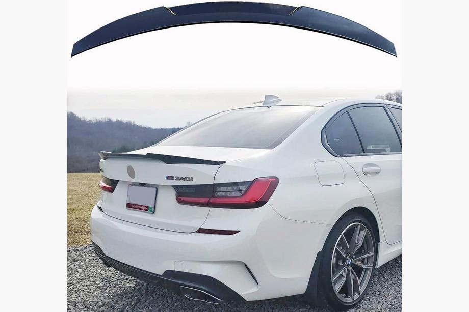 BMW 3 Series G20/G21 2018- Heckspoiler LIP V1 (1234 Upgrade, Schwarz) Image