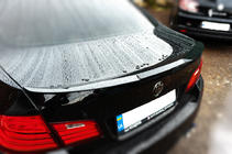 BMW 5 Series F10/F11 2010–2016 Heckspoiler LIP V1 (1234 Upgrade, Schwarz) Foto 5