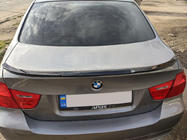 BMW 3 Series E90/E91 2005-2011 Heckspoiler HongHang V2 (ABS, Schwarz Glanz) Foto 2