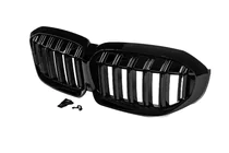 BMW 3 Series G20/G21 2018- M-Look V2 Nieren (2018-2022, Schwarz Glanz) Foto 8