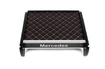 Mercedes T1 (207-410) 1977-1995 Ablage für Armaturenbrett (Schwarz mit roter Naht) Foto 2