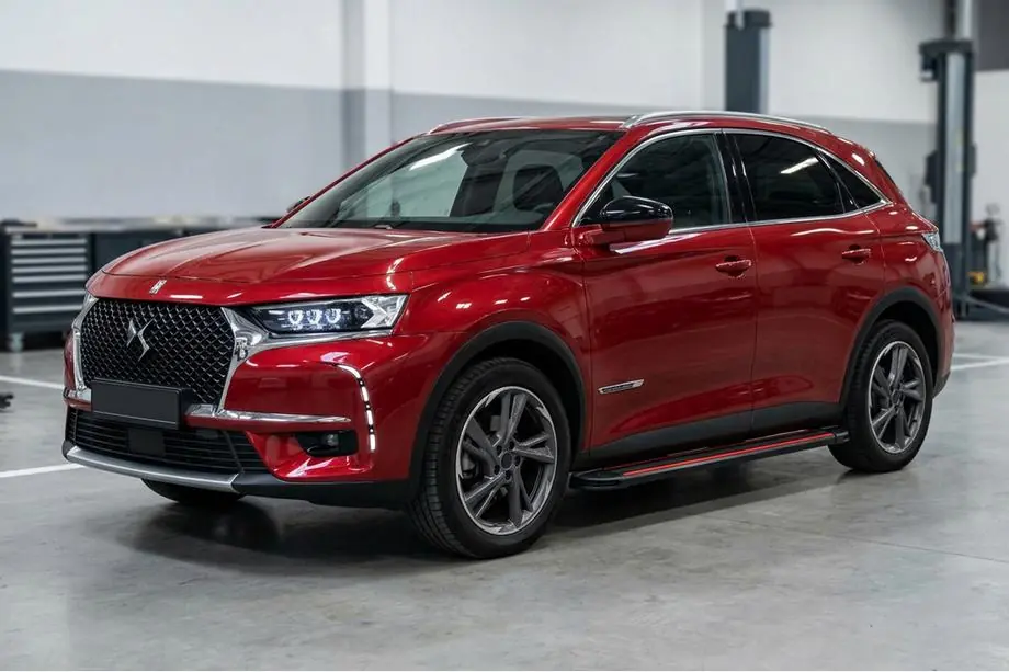 DS 7 Crossback 2017-2022 Seitenschweller Maya Red (2 Stk., Aluminium) Image