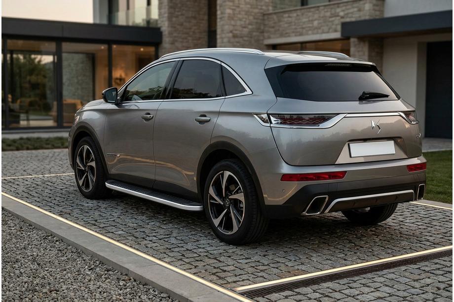 DS 7 Crossback 2017-2022 Seitenschweller Tayga Grey (2 Stk., Aluminium) Image
