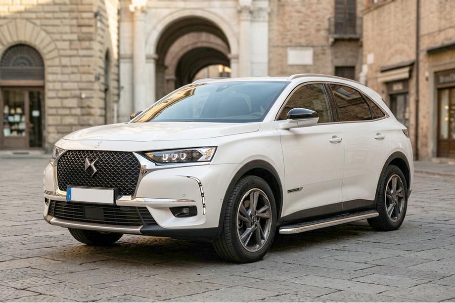 DS 7 Crossback 2017-2022 Trittbretter Maydos V1 (2 Stk., Aluminium & Edelstahl) Image