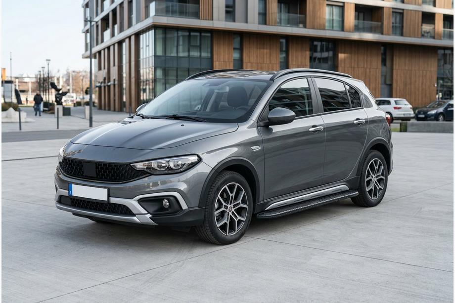 Fiat Tipo Cross 2021- Seitenschweller Bosphorus Black (2 Stk., Aluminium) Image