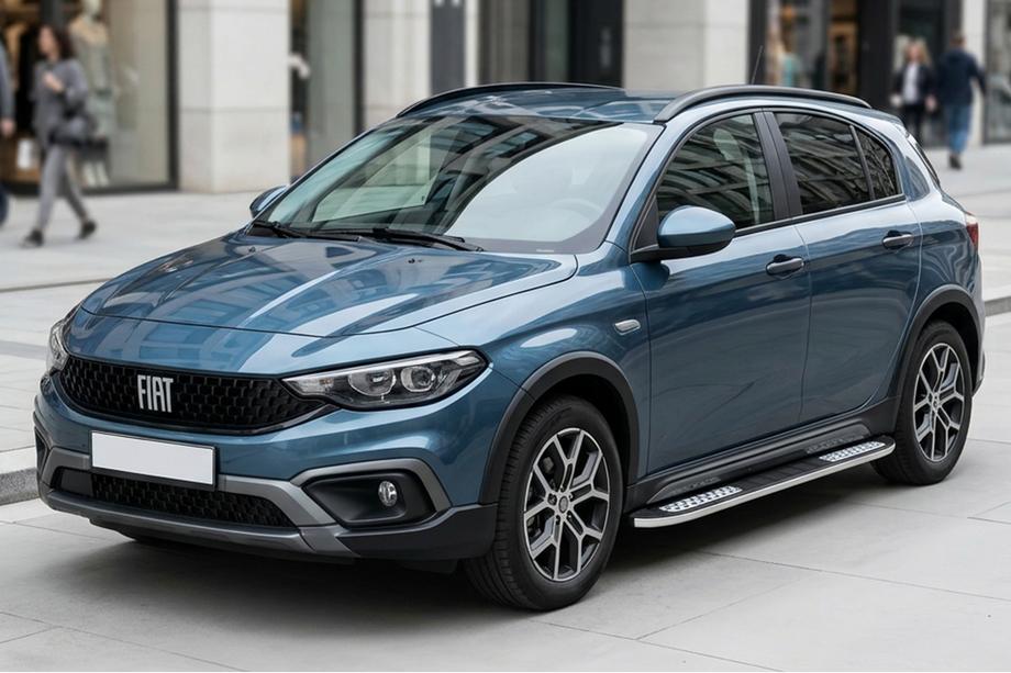 Fiat Tipo Cross 2021- Seitenschweller Tayga V2 (2 Stk., Aluminium) Image