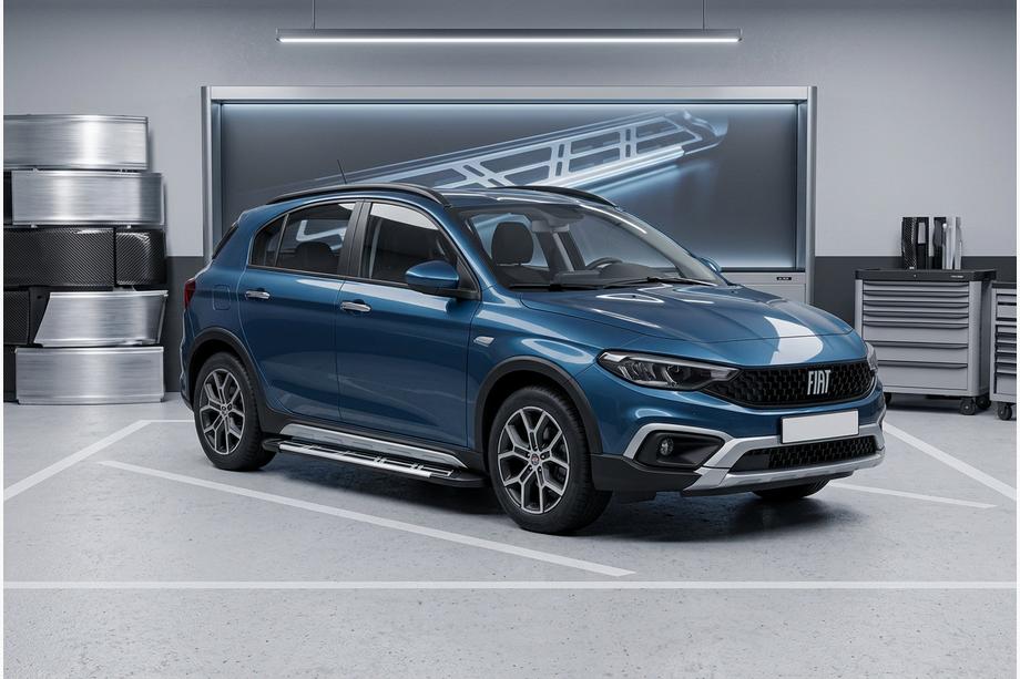Fiat Tipo Cross 2021- Seitenschweller Sunrise (2 Stk., Aluminium) Image