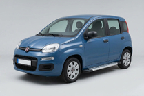 Fiat Panda 2011-2023 Seitenschweller Vision New Grey (2 Stk., Aluminium) Foto 1