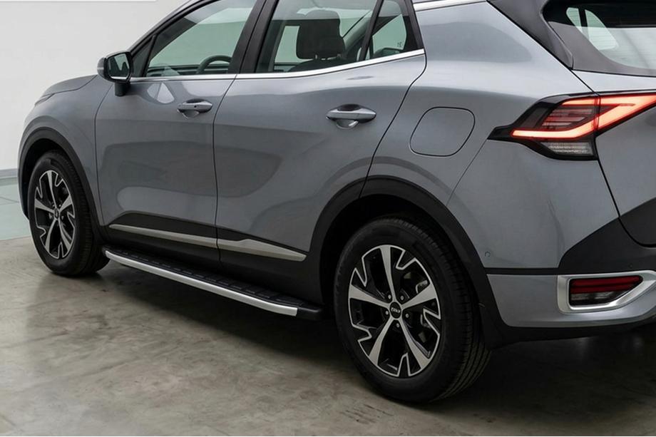 Kia Sportage 2021- Seitenschweller Fullmond (2 Stk., Aluminium) Image