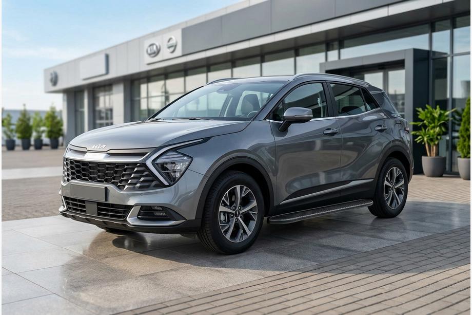 Kia Sportage 2021- Seitenschweller Bosphore Black (2 Stk., Aluminium) Image