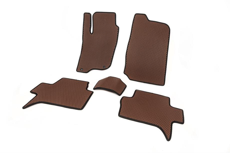 Mitsubishi Pajero Sport 2008-2015 EVA Fußmatten (ziegelrot) Image