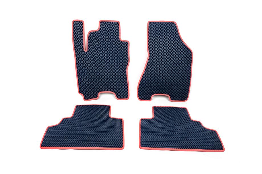 Kia Sportage 2004-2010 EVA Fußmatten (Blau) Image