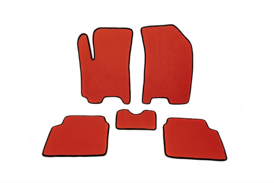 Chevrolet Aveo T200 2002-2008 EVA Fußmatten (rot) Image