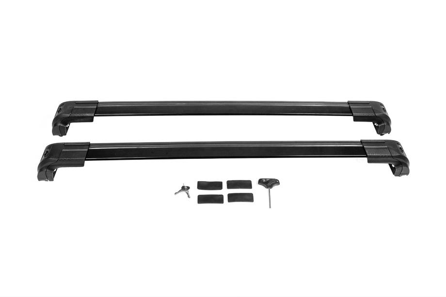 Dachträger für integrierte Reling abschließbar Strong V2 (2 Stk) bis 120 cm, Grau Foto 15