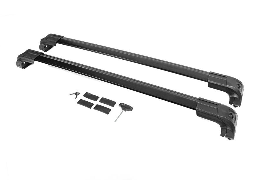 Dachträger für integrierte Reling abschließbar Strong V2 (2 Stk) bis 120 cm, Grau Foto 14