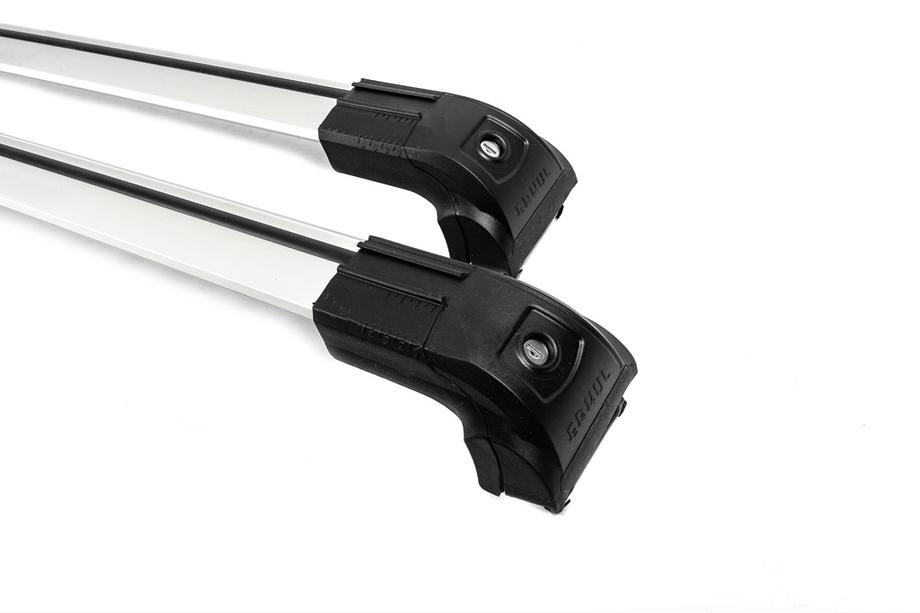 Dachträger für integrierte Reling abschließbar Strong V2 (2 Stk) bis 120 cm, Grau Foto 20