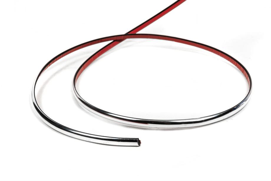 Chrom Zierleiste Meterware sal6a (1 Meter, 9 mm) Image