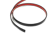 Schwarze Zierleiste Meterware sal7B (1 Meter, 18.5 mm) Foto 1