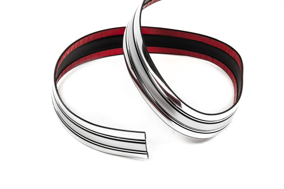 Chrom Zierleiste Meterware sal94 (1 Meter, 44.5 mm) Foto 1