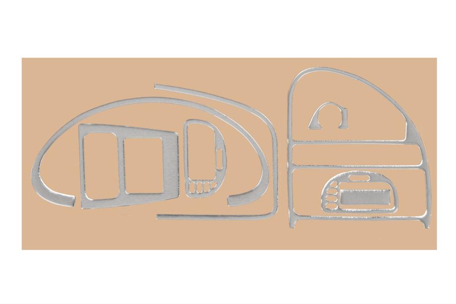 Citroen Saxo 1996-2023 Armaturenbrett Abdeckung (Aluminium) Image