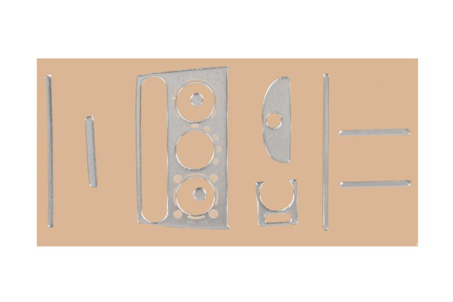 Opel Corsa B 1993-2004 Armaturenbrett Abdeckung (Aluminium) Image