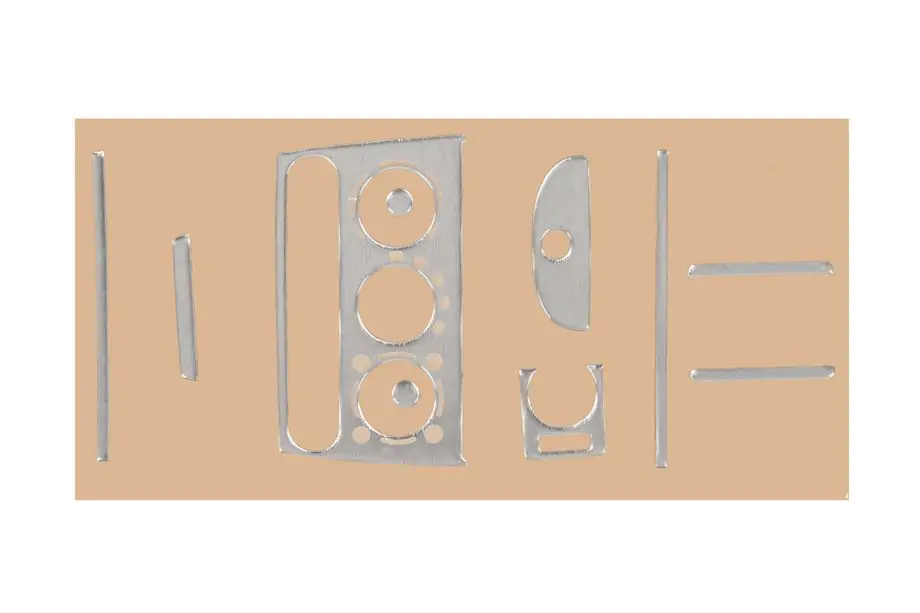Opel Tigra 1994-2001 Armaturenbrett Abdeckung (Aluminium) Image