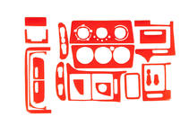 Opel Vectra B 1995-2002 Armaturenbrett Blenden 1995-1999 (rote Farbe) Foto 1