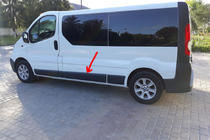 Renault Trafic 2001–2015 Original Türschutzleiste gebraucht (L3) Foto 1