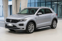 Volkswagen T-Roc 2017-2025 Trittbretter Allmond Grey (2 Stk., Aluminium) Foto 1