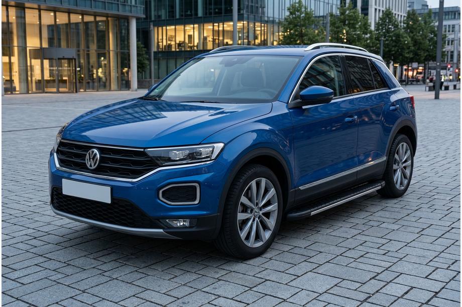Volkswagen T-Roc 2017-2025 Seitenschweller Bosphore Grey (2 Stk., Aluminium) Image