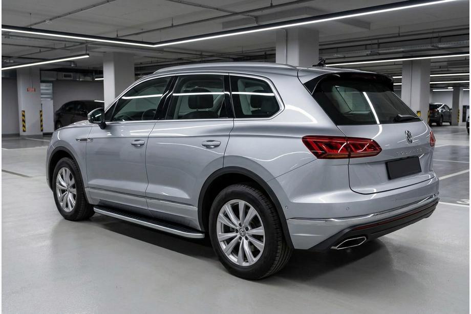 Volkswagen Touareg 2018- Seitenschweller Tayga Grey (2 Stk., Aluminium) Image