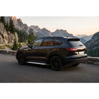Trittbretter Allmond Grey (2 Stk., Aluminium) Volkswagen Touareg 2018- Foto 1