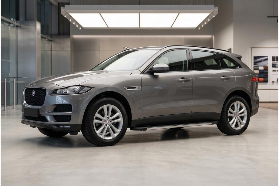 Jaguar F-PACE 2016- Trittbretter Duru (2 Stk., Aluminium) Image