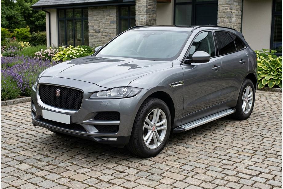 Jaguar F-PACE 2016- Seitenschweller Maya V2 (2 Stk., Aluminium) Image