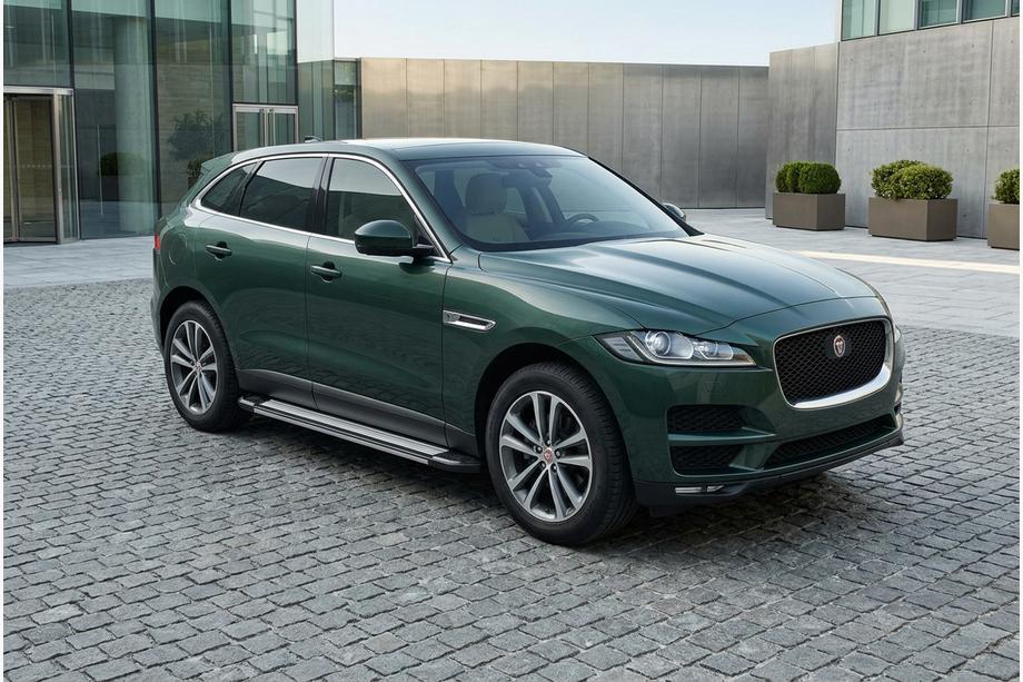 Jaguar F-PACE 2016- Trittbretter Rainbow (2 Stk., Aluminium) Image